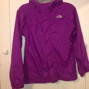 Bright Purple Northface Windbreaker